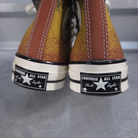 Converse Men's Chuck 70 Hi Multicolor Scatter Dye Shoes Canvas Sneakers Trainers - Picture 8 of 12
